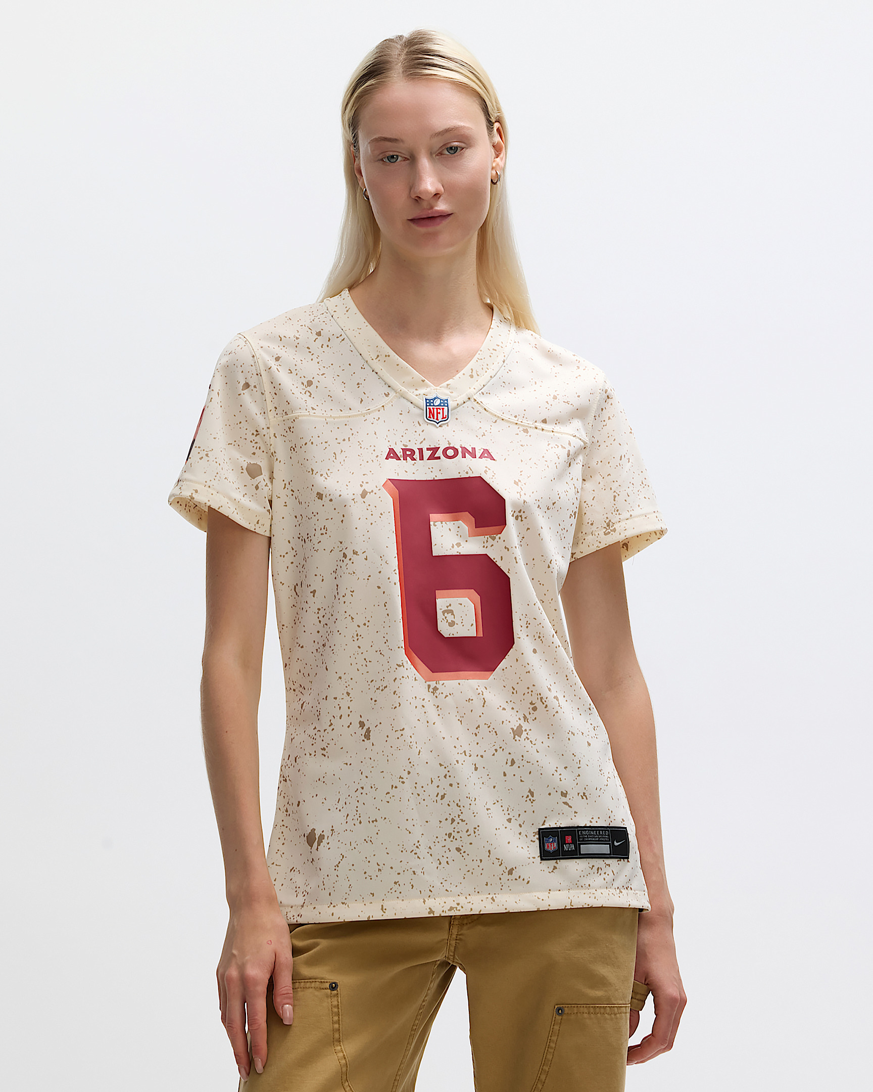 James Conner Arizona Cardinals Rivalries Collection Women’s Nike NFL Game Jersey - 1