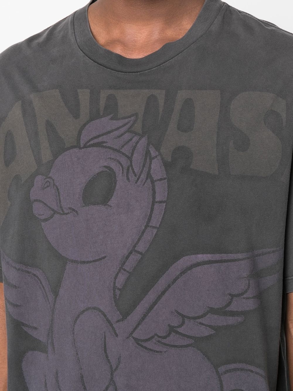 Fantasia Pegasus washed-print T-shirt - 6