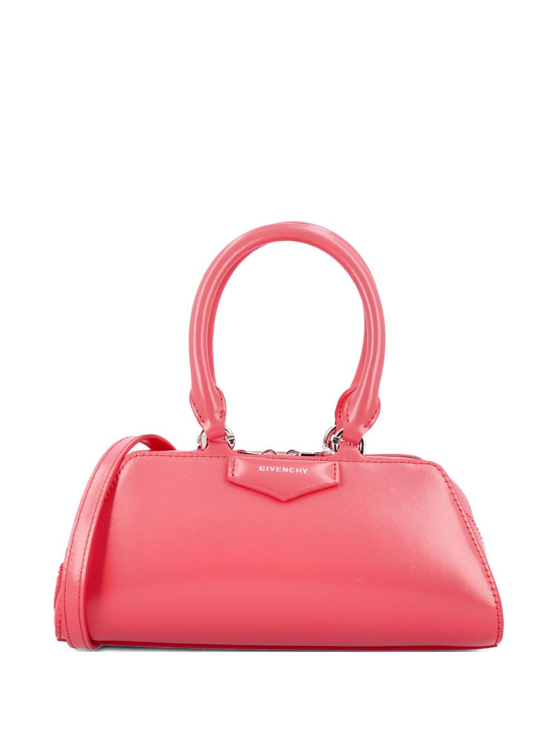 mini Antigona East-West calf leather satchel 1