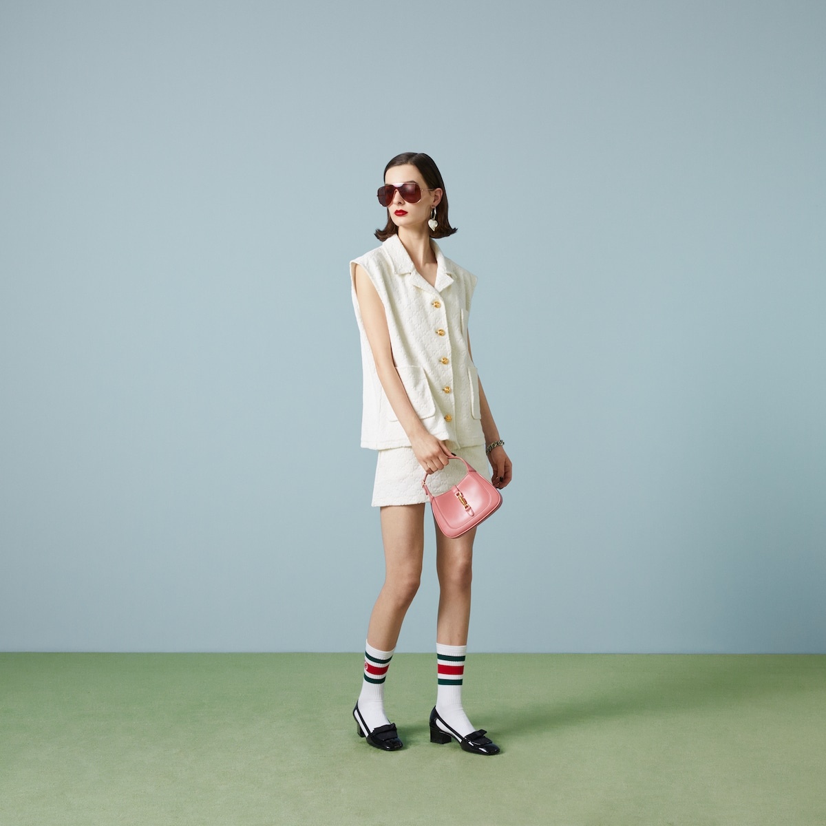 GG cotton jersey skirt - 2