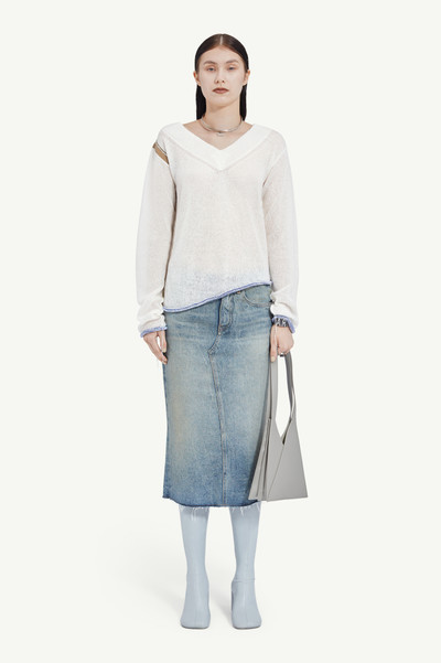 MM6 Maison Margiela V-neck jumper outlook