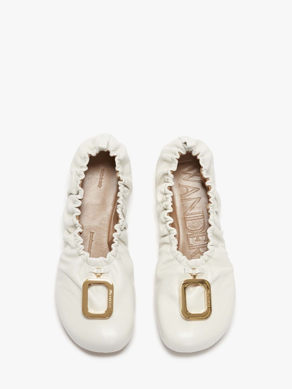 JWA PULLER LEATHER BALLET FLATS - 4