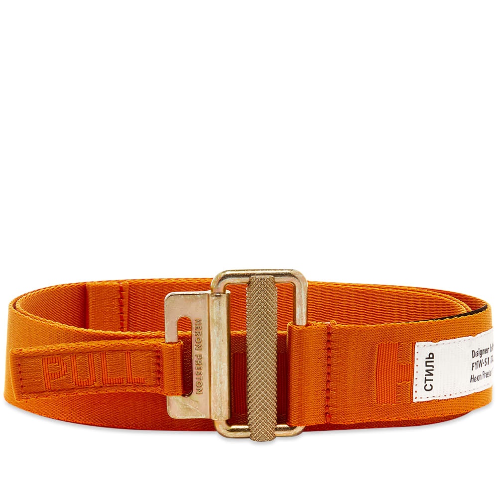 Heron Preston Classic Buckle Tape Belt - 1