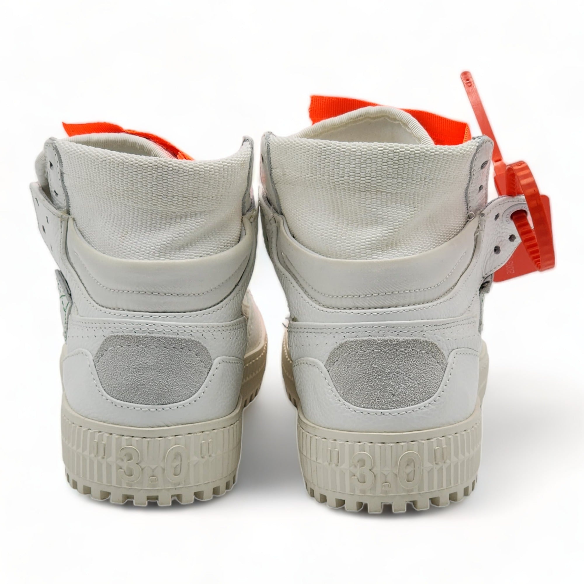 Off-White 3.0 Court Hi Top Women's Sneakers 'White' - 4