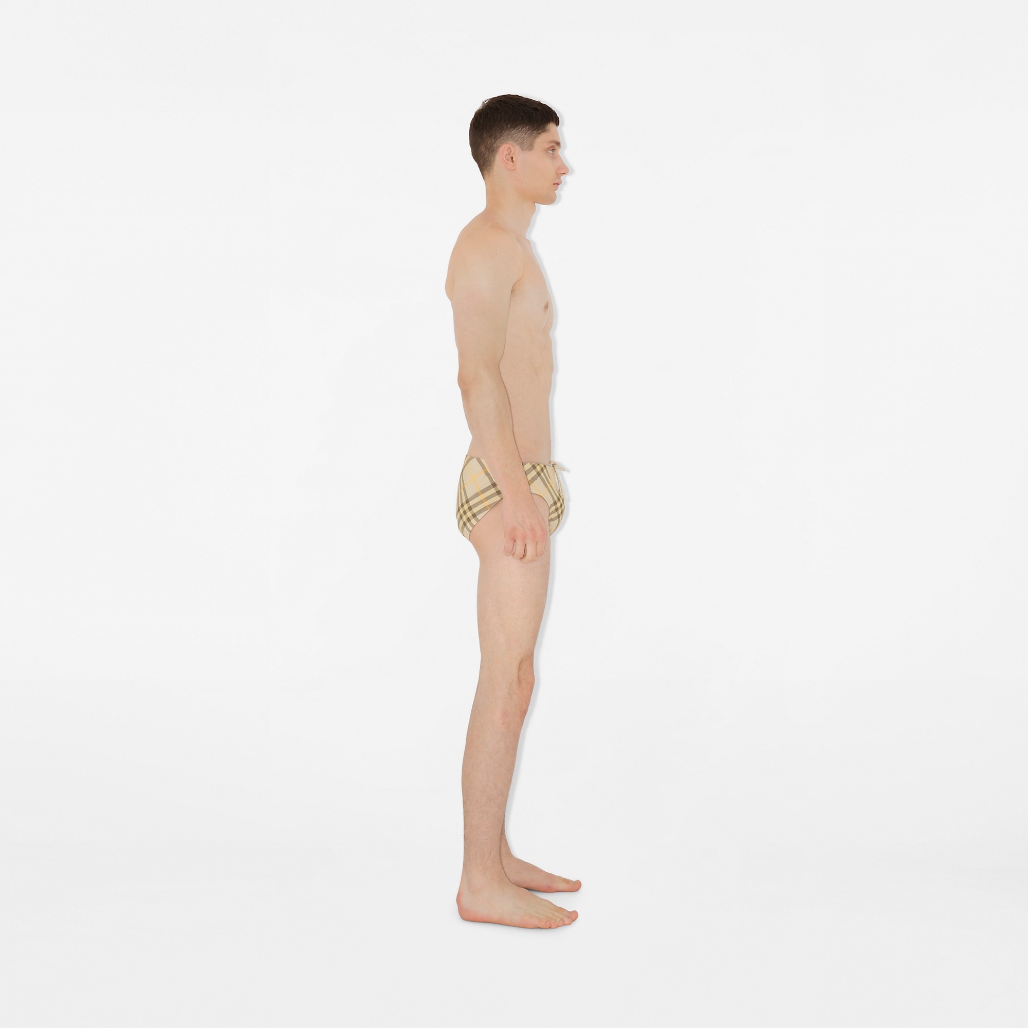 Check Swim Briefs - 3