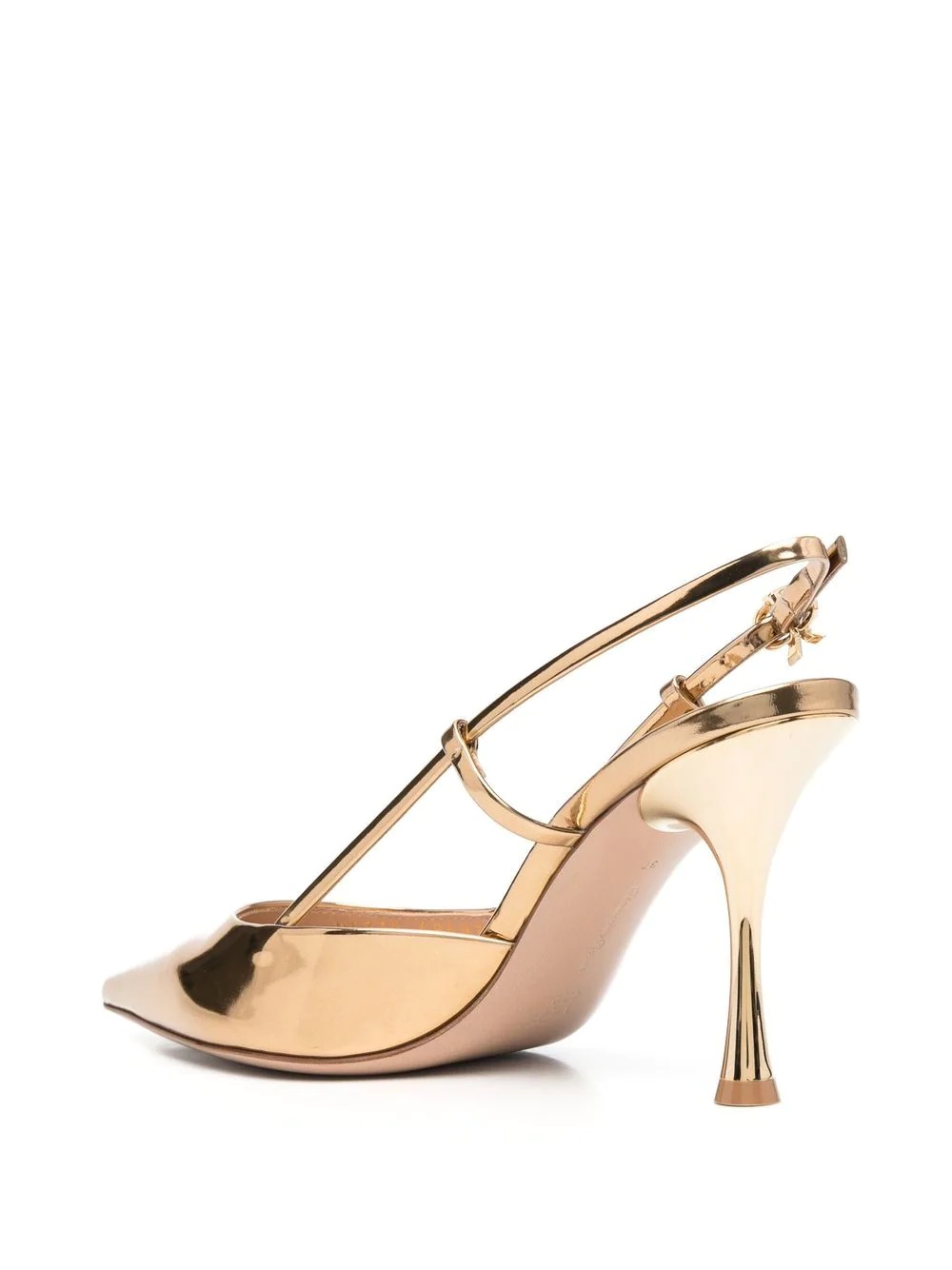 Ribbon 85mm slingback pumps - 3
