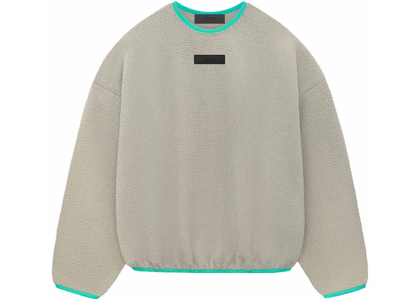 Fear of God Essentials Polar Fleece Crewneck Seal - 1