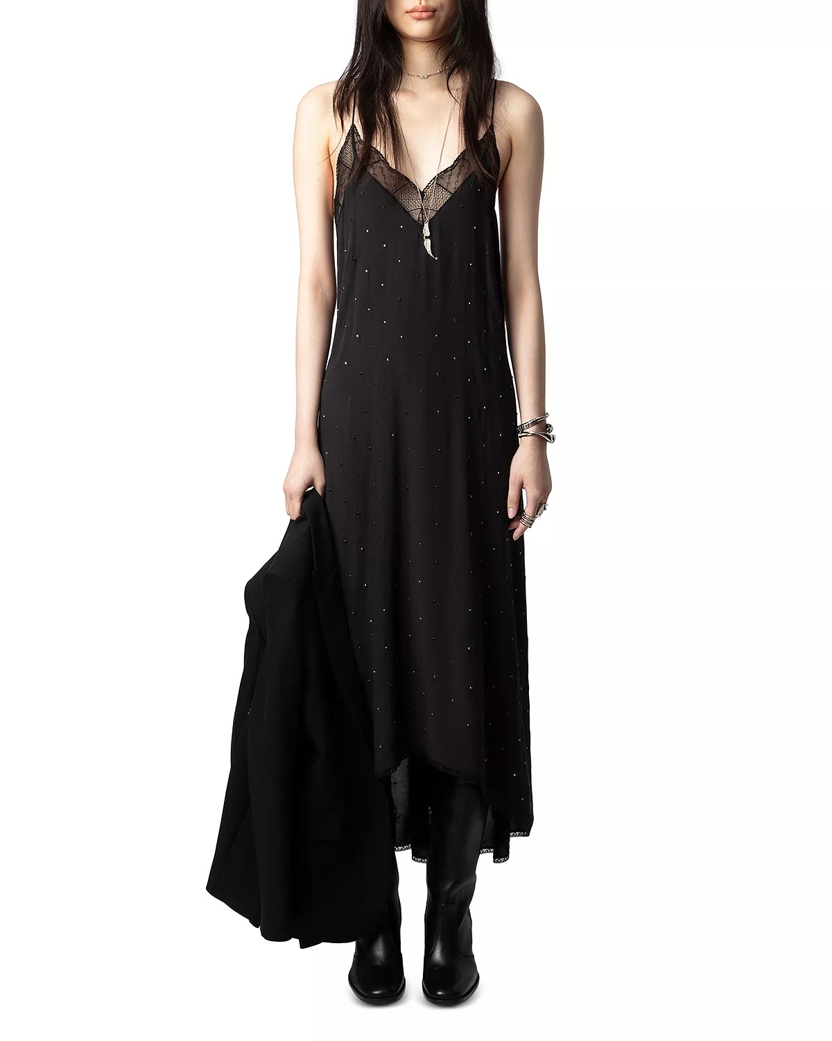 Risty Soft Strass Maxi Dress - 3