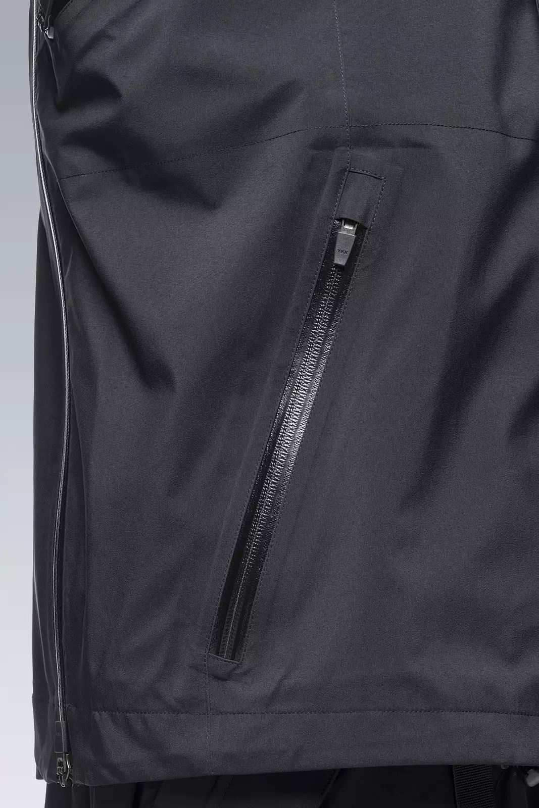 J1A-GTKR-BKS KR EX 3L Gore-Tex® Pro Interops Jacket Black with size 5 WR zippers in gloss black - 28