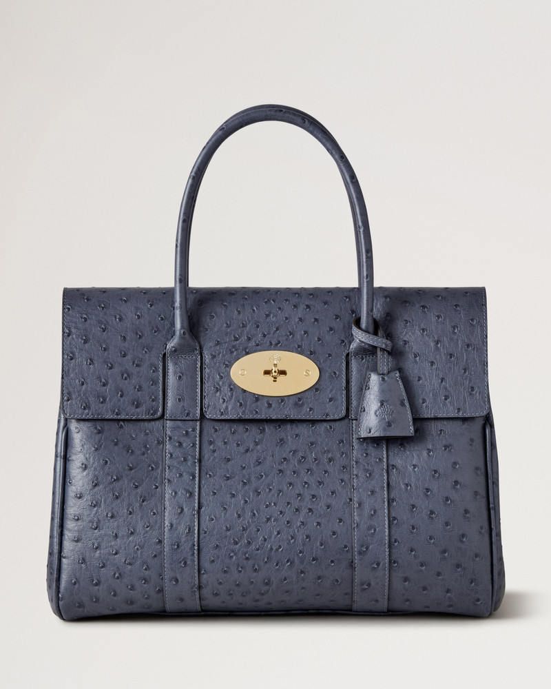 Bayswater Stormy Blue Ostrich 1