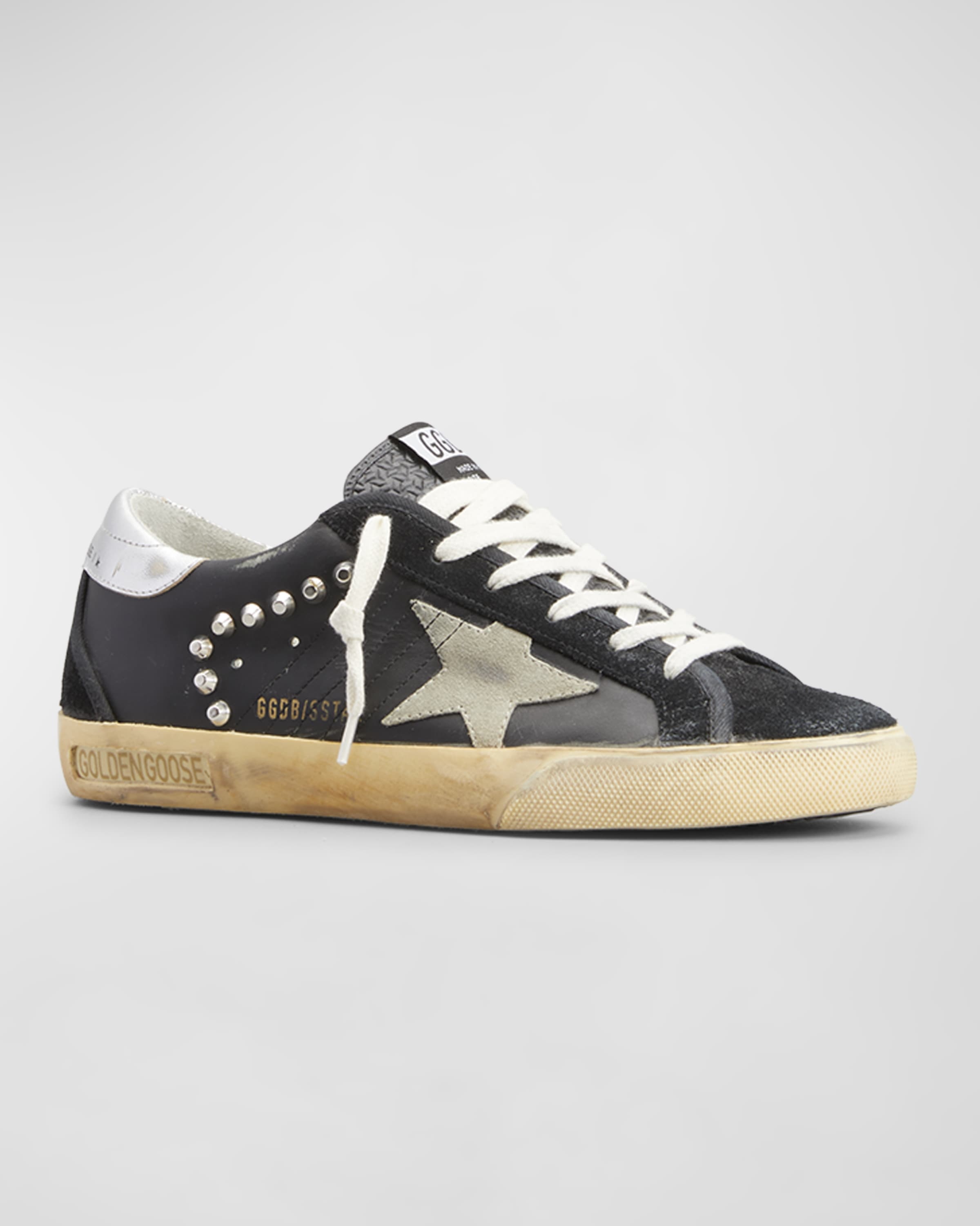 Superstar Stud Suede Low-Top Sneakers - 5