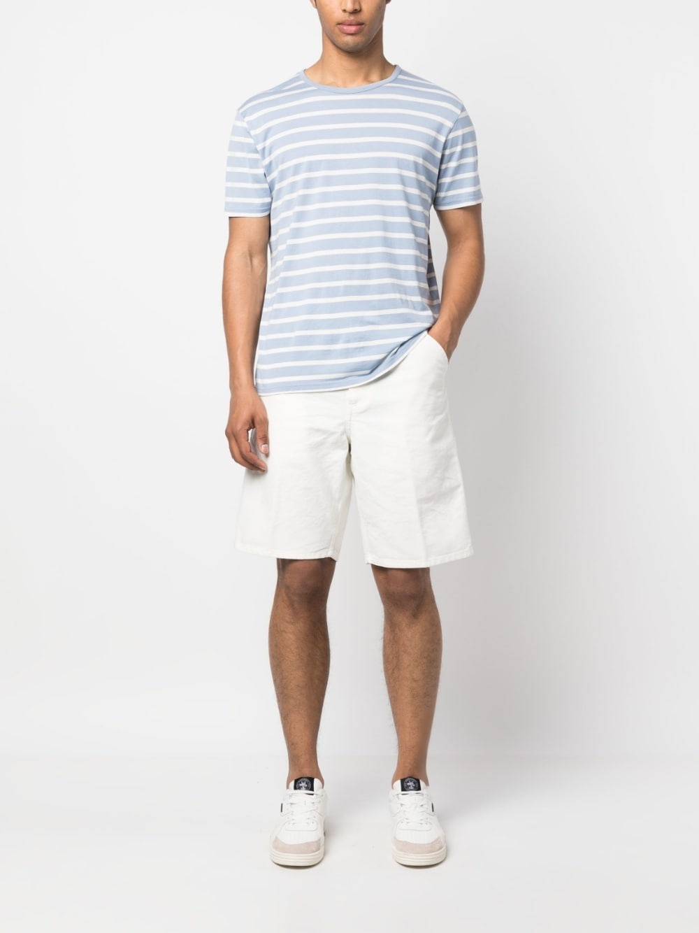 canvas bermuda shorts - 2