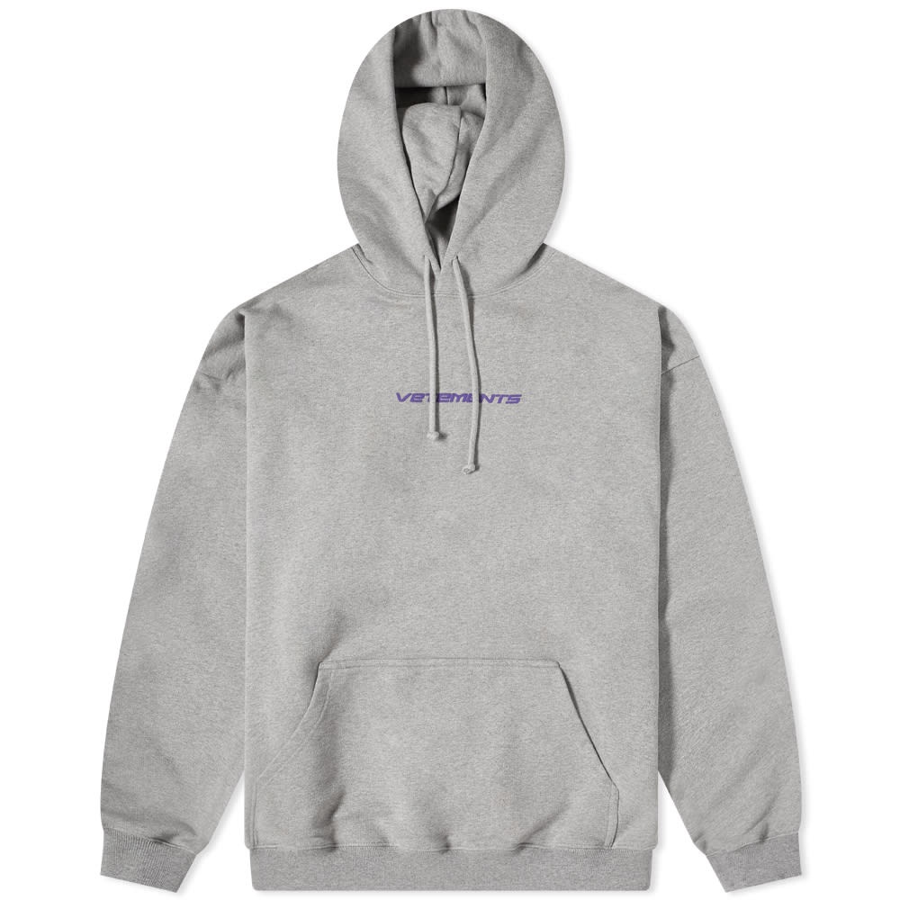 VETEMENTS Logo Taped Oversized Hoody - 1