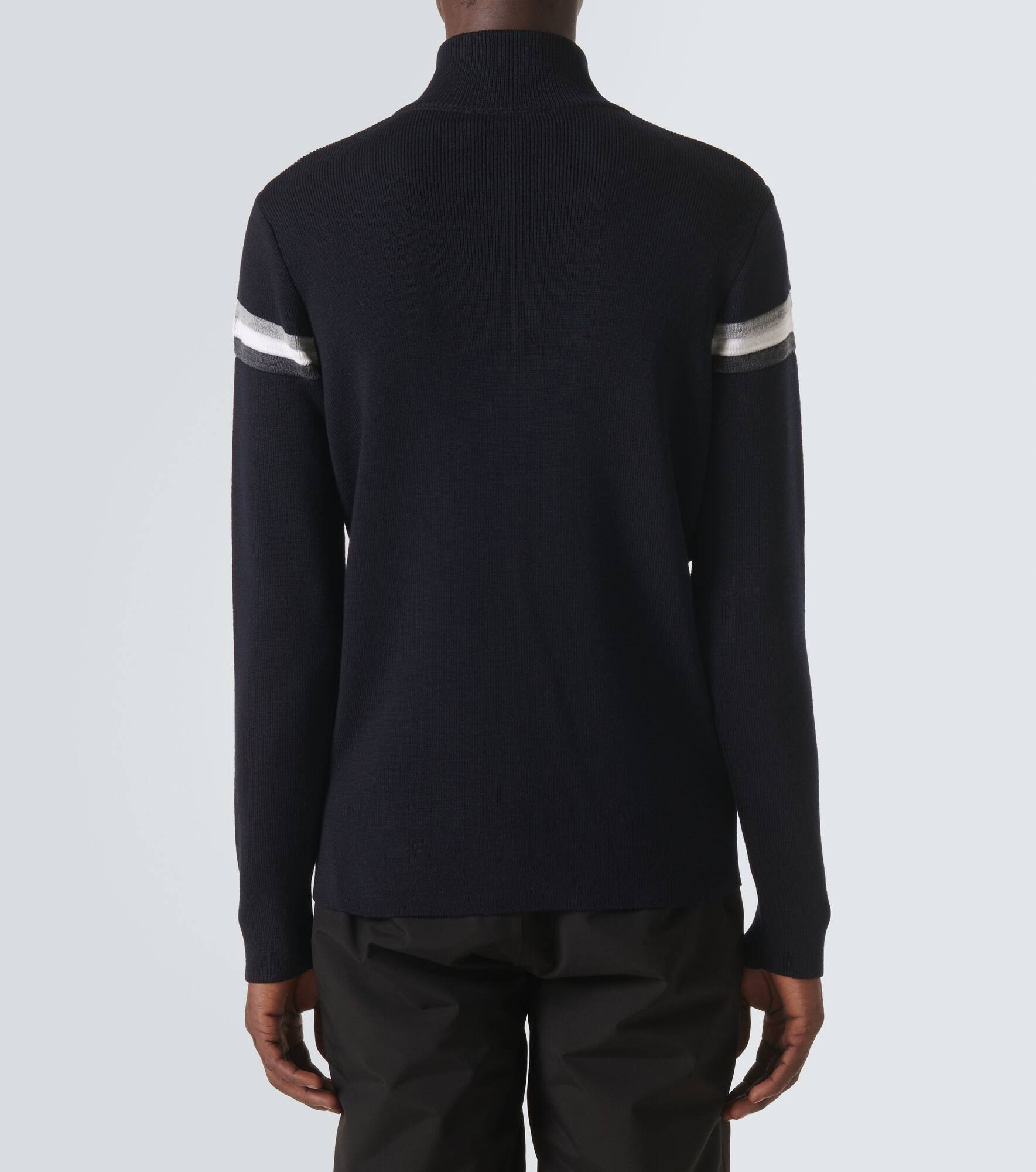 Wengen IV wool half-zip sweater - 4