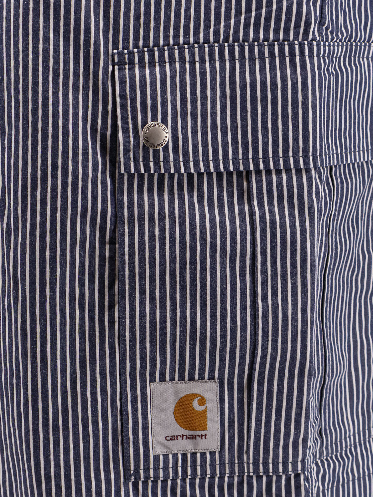 Carhartt Wip Notus Striped Canvas  Bermuda Shorts - 3