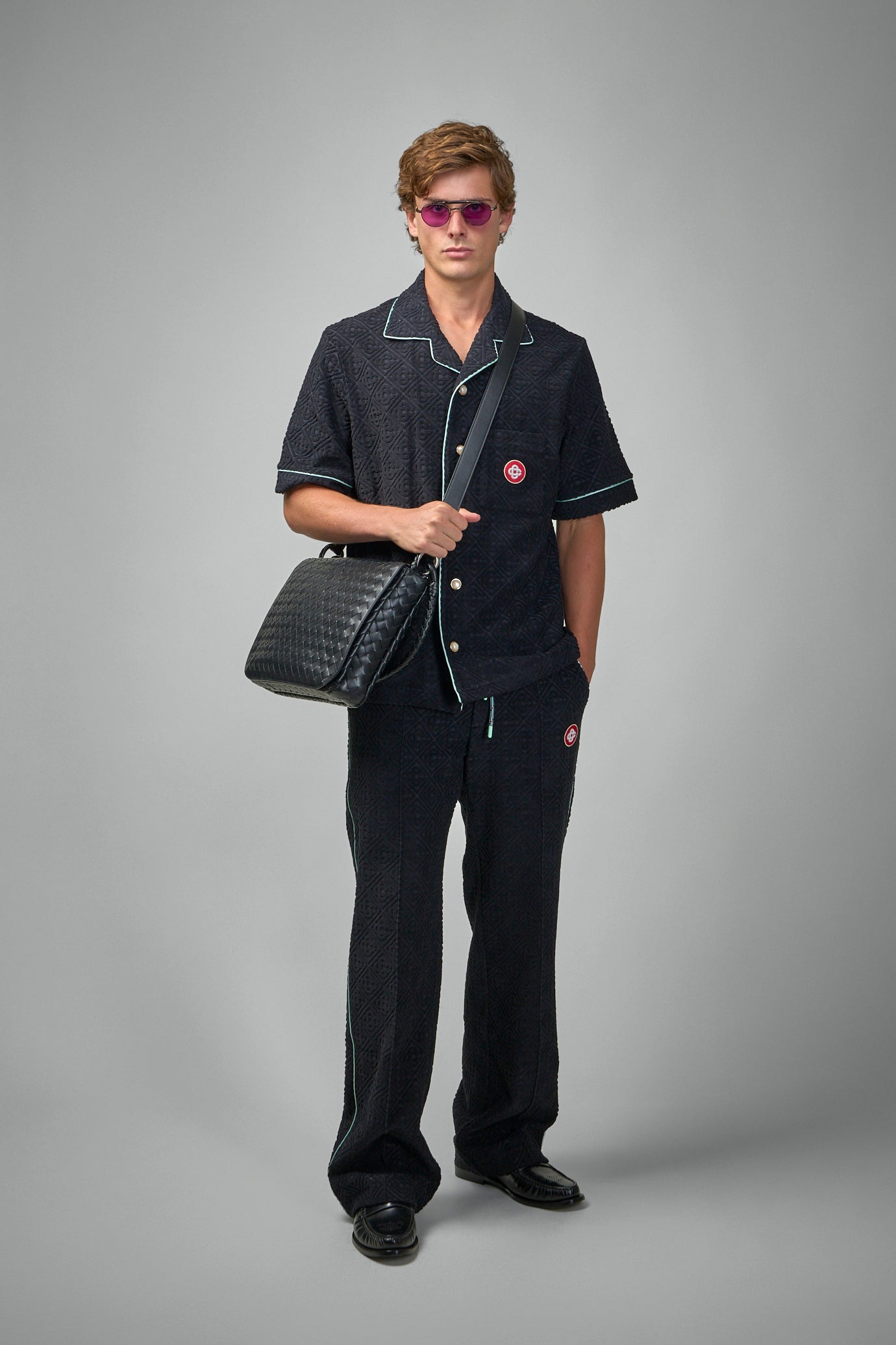 Mens Towelling Joggers - 2