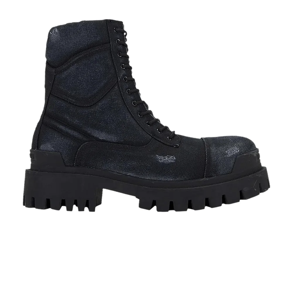 Balenciaga Combat Strike Boot 'Black' - 1