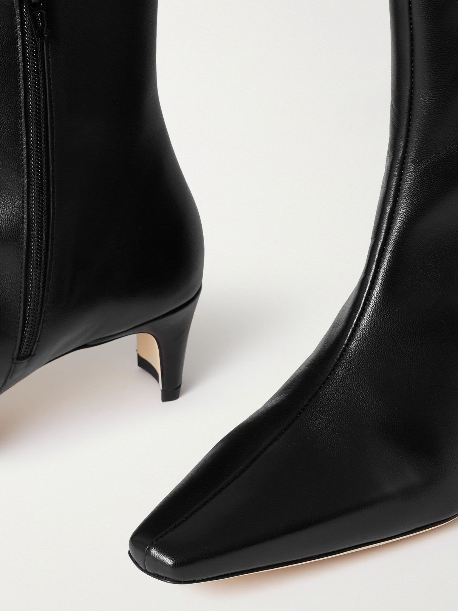 Wally leather ankle boots Black - 4