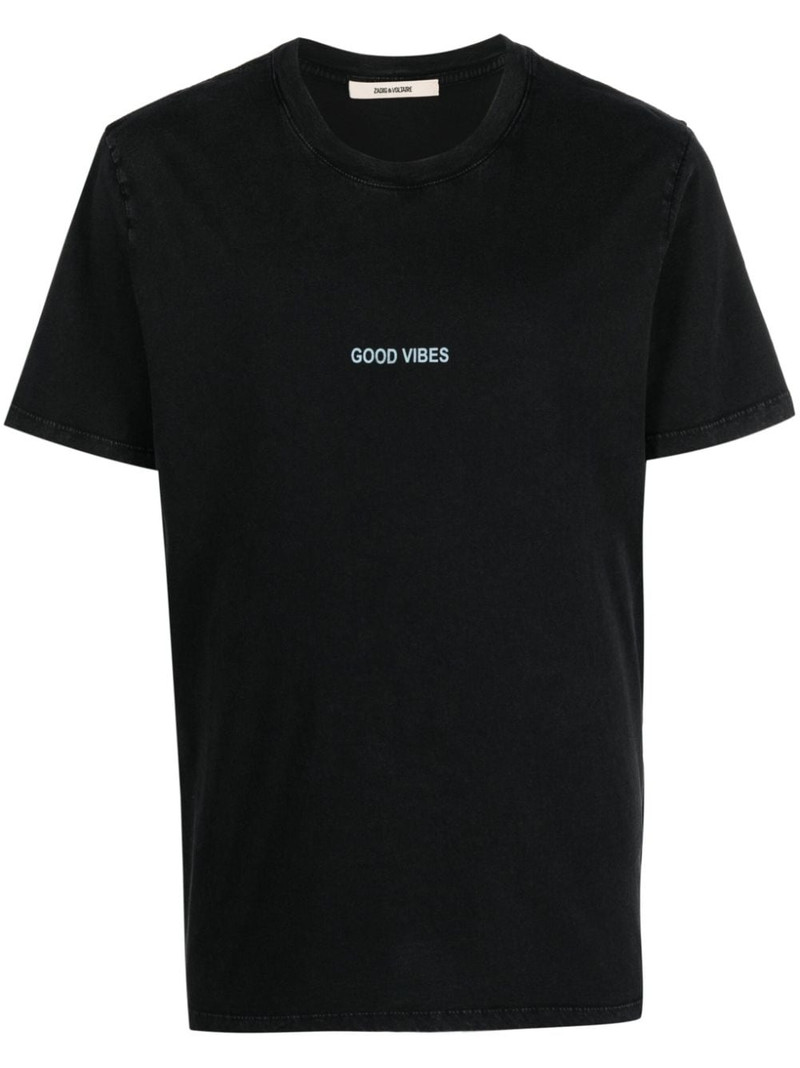 Ted logo-print cotton T-shirt 1