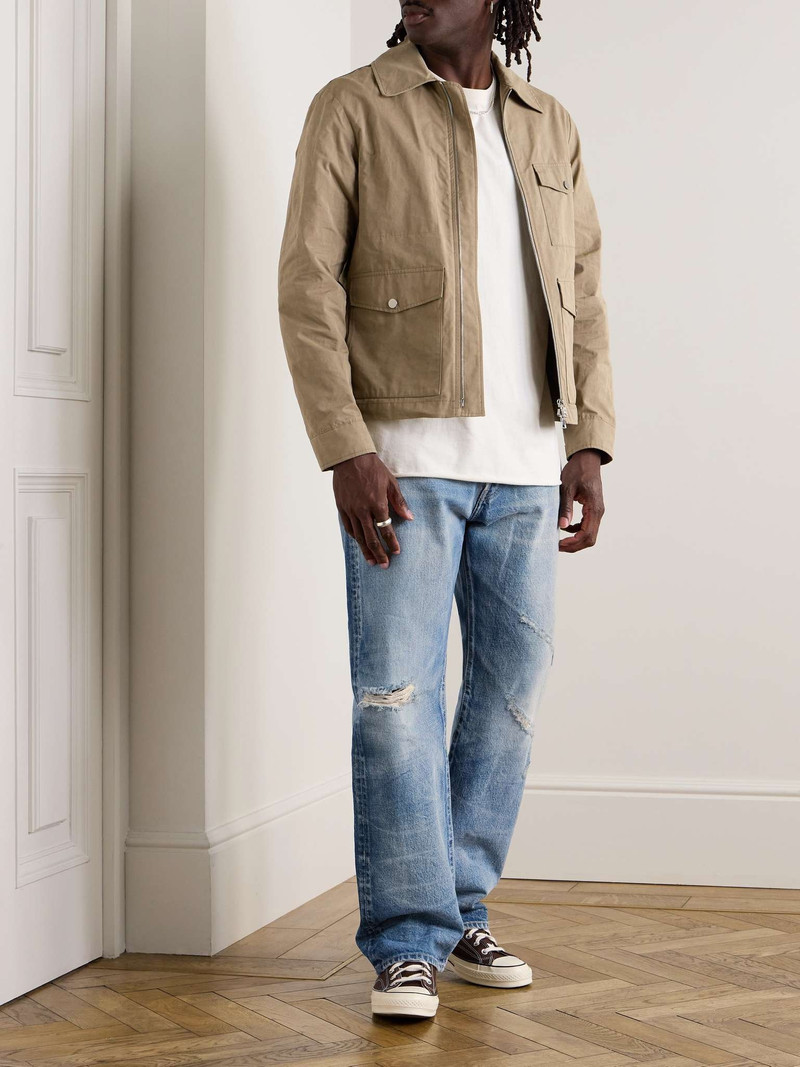 John Elliott Wyatt Straight-Leg Distressed Jeans outlook