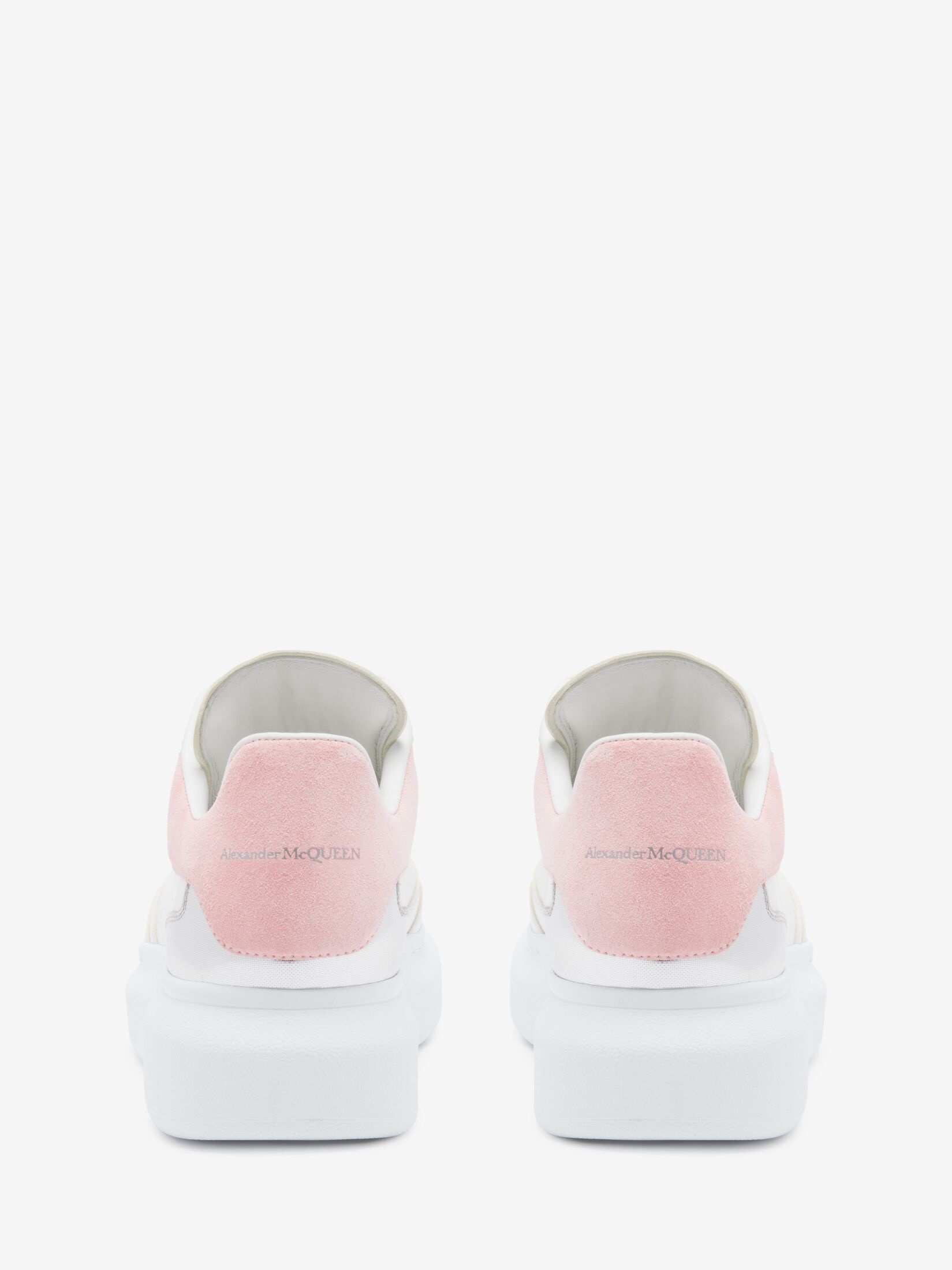 Women's Oversized Sneaker in White/cherry Blossom Pink - 3