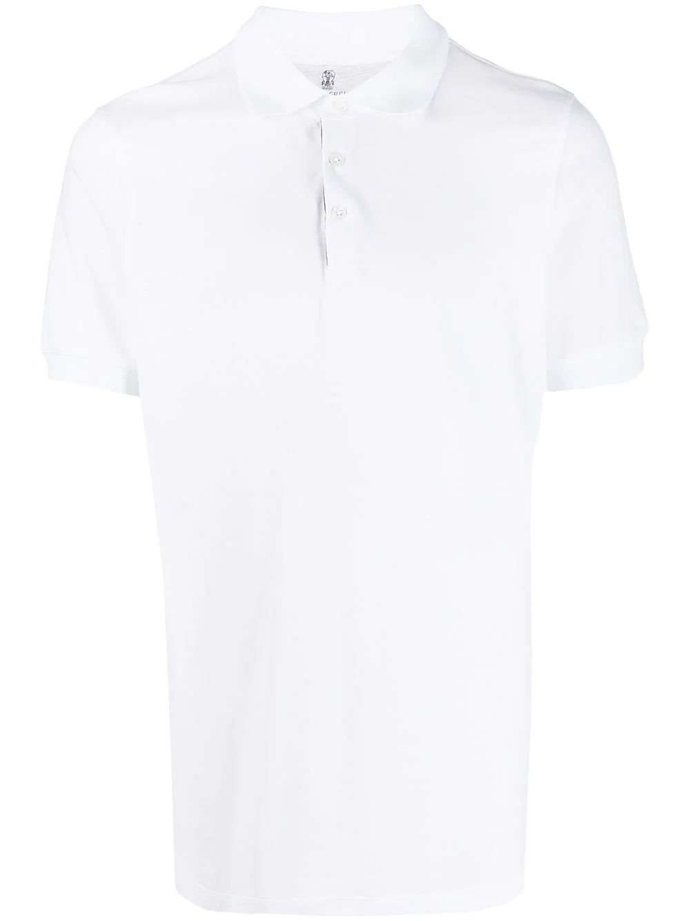 polo shirt with stripe detail - 1