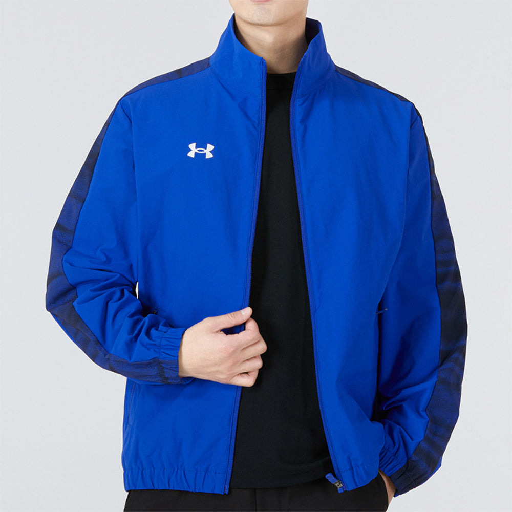 Under Armour Sportstyle Woven Full Zip Jacket 'Blue' 22500401-400 - 5