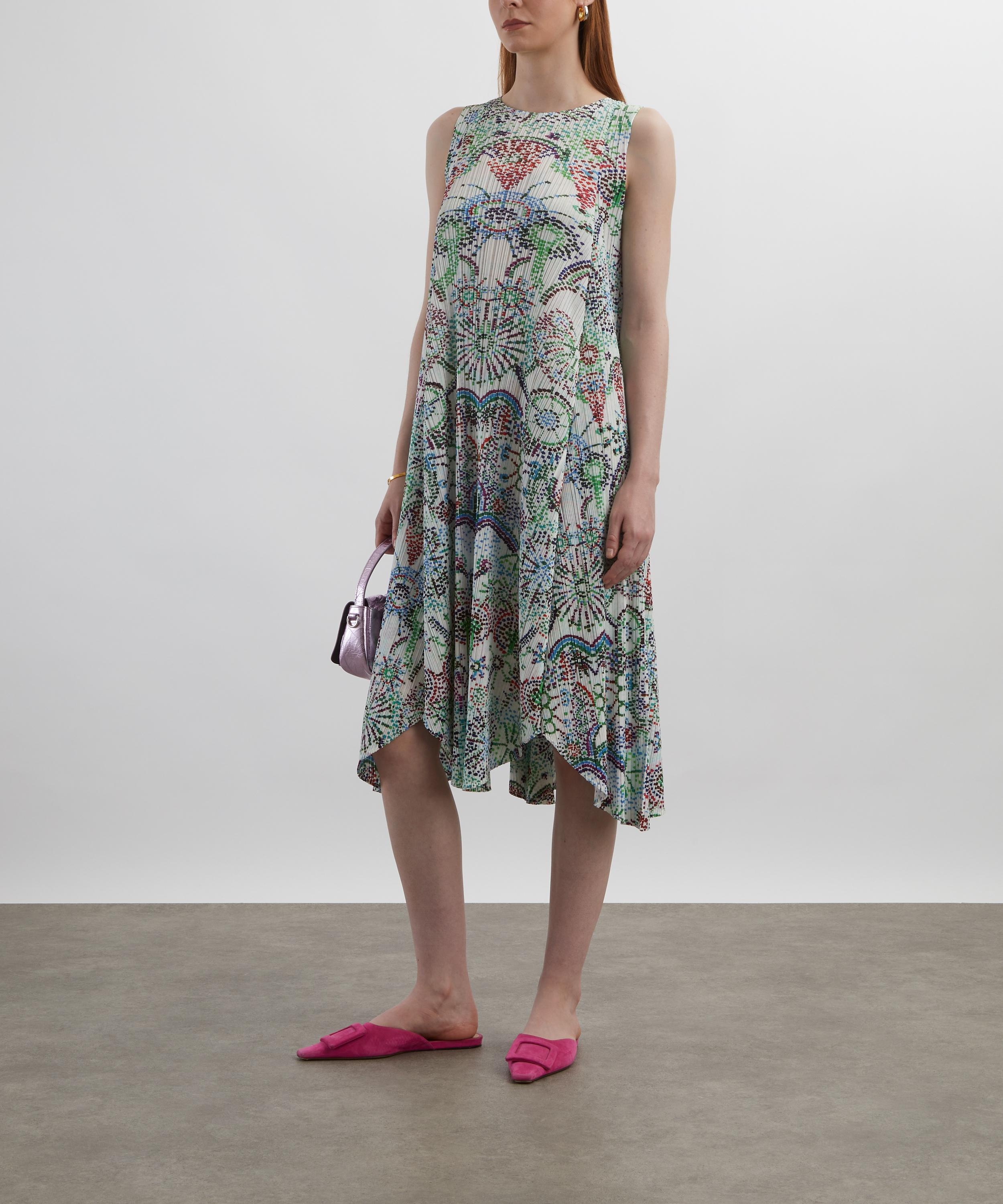 LIGHT FESTIVAL Pleated Midi Dress - 2