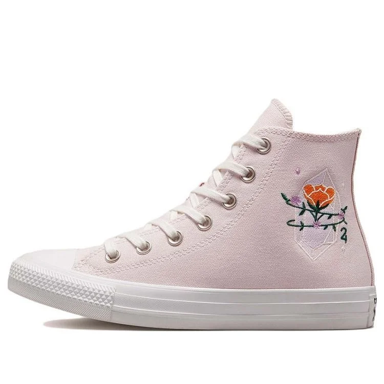 (WMNS) Converse Chuck Taylor All Star High 'Embroidered Crystals' A03740C - 1
