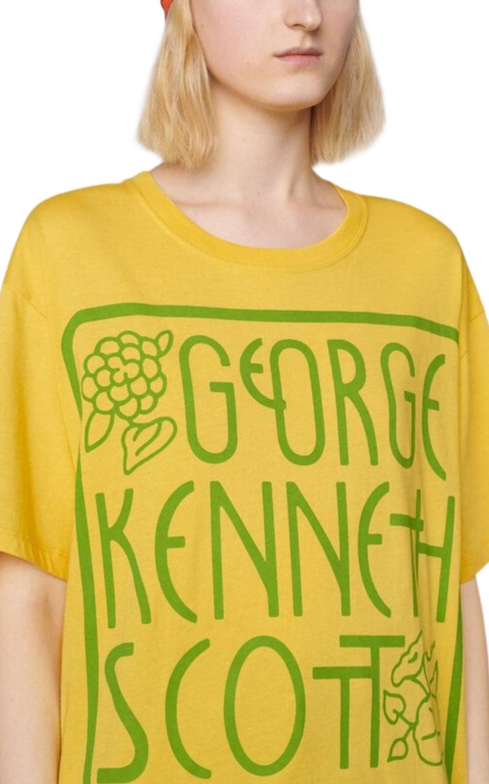 【GUCCI】×Ken Scott Tシャツ Gucci x Ken Scott Pea Print T-Shirt – Gavriel.us