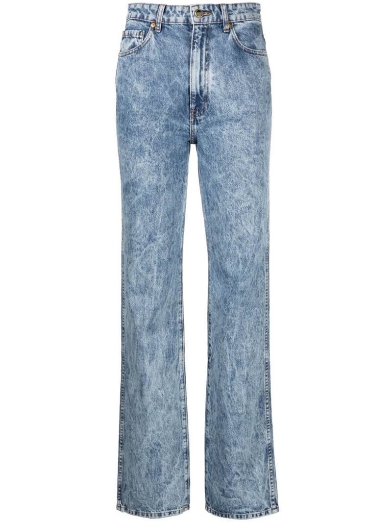 The Danielle acid-wash jeans 1