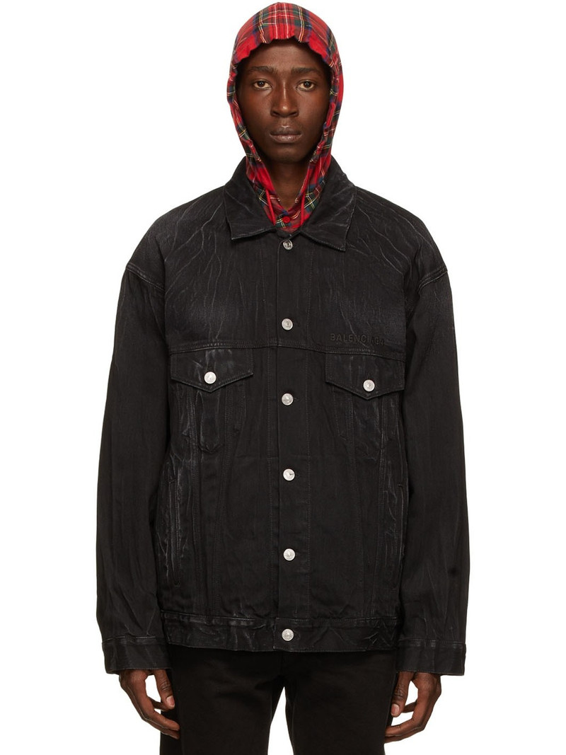 Black Cities Paris Denim Jacket - 1