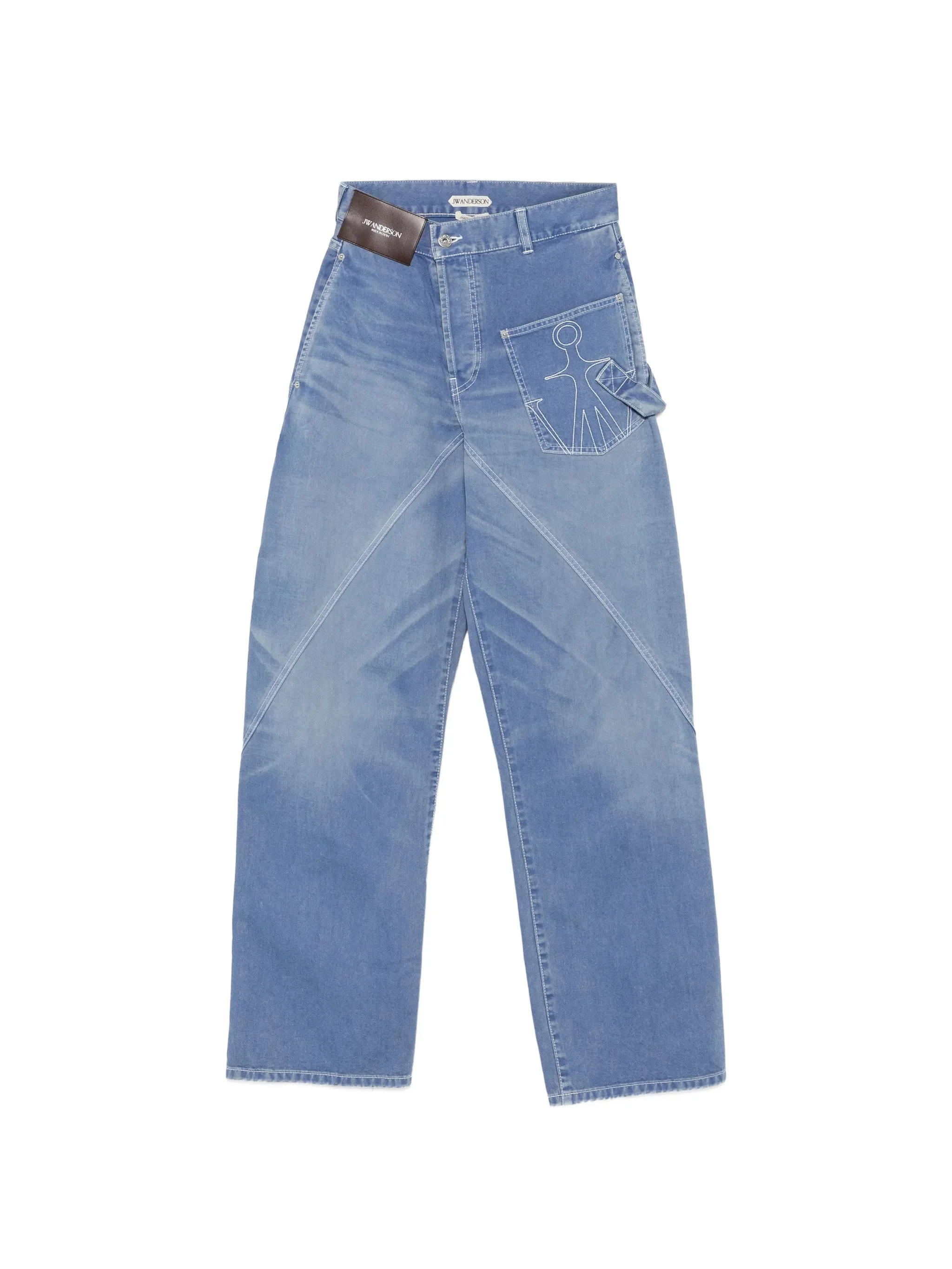 Jw Anderson Twisted Workwear Jeans - 1