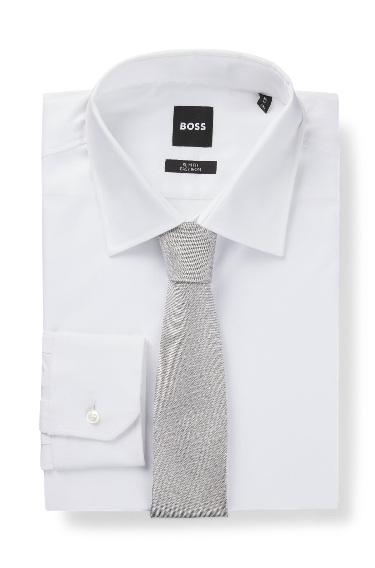 MOULINÉ TIE IN ITALIAN SILK JACQUARD - 3