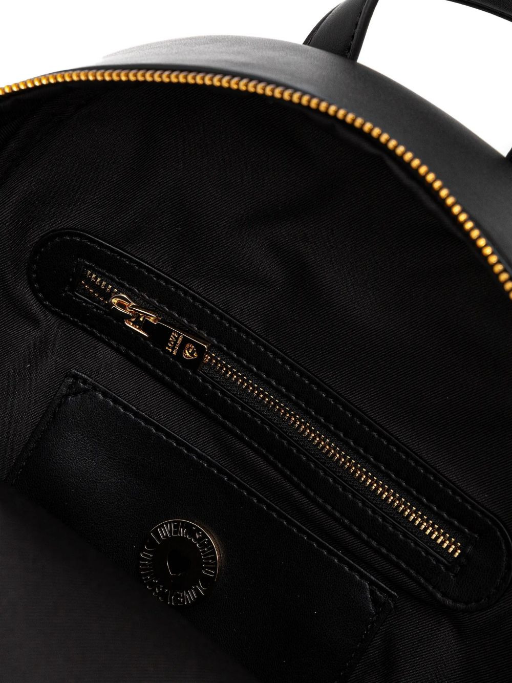 quilted logo-plaque backpack - 5
