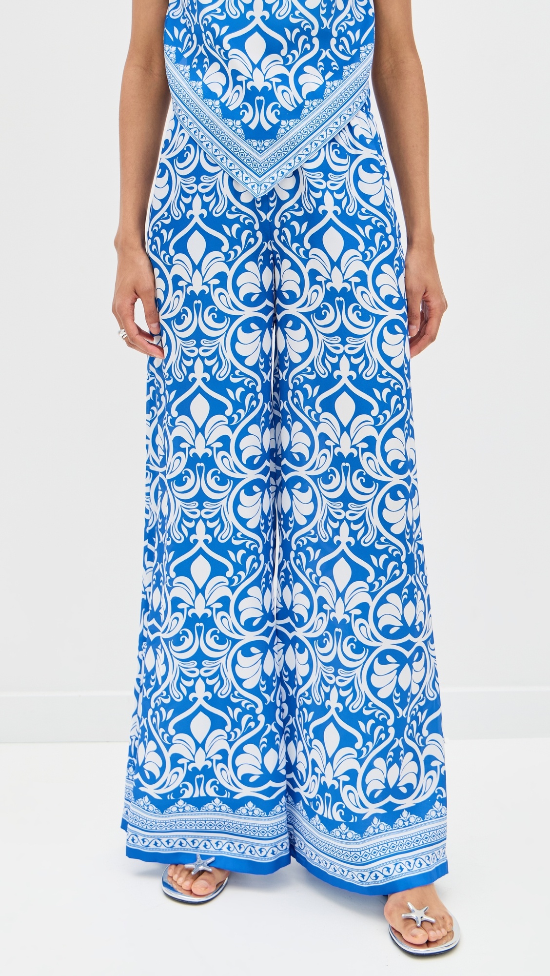 Keegan Pull On Wide Leg Pants - 6