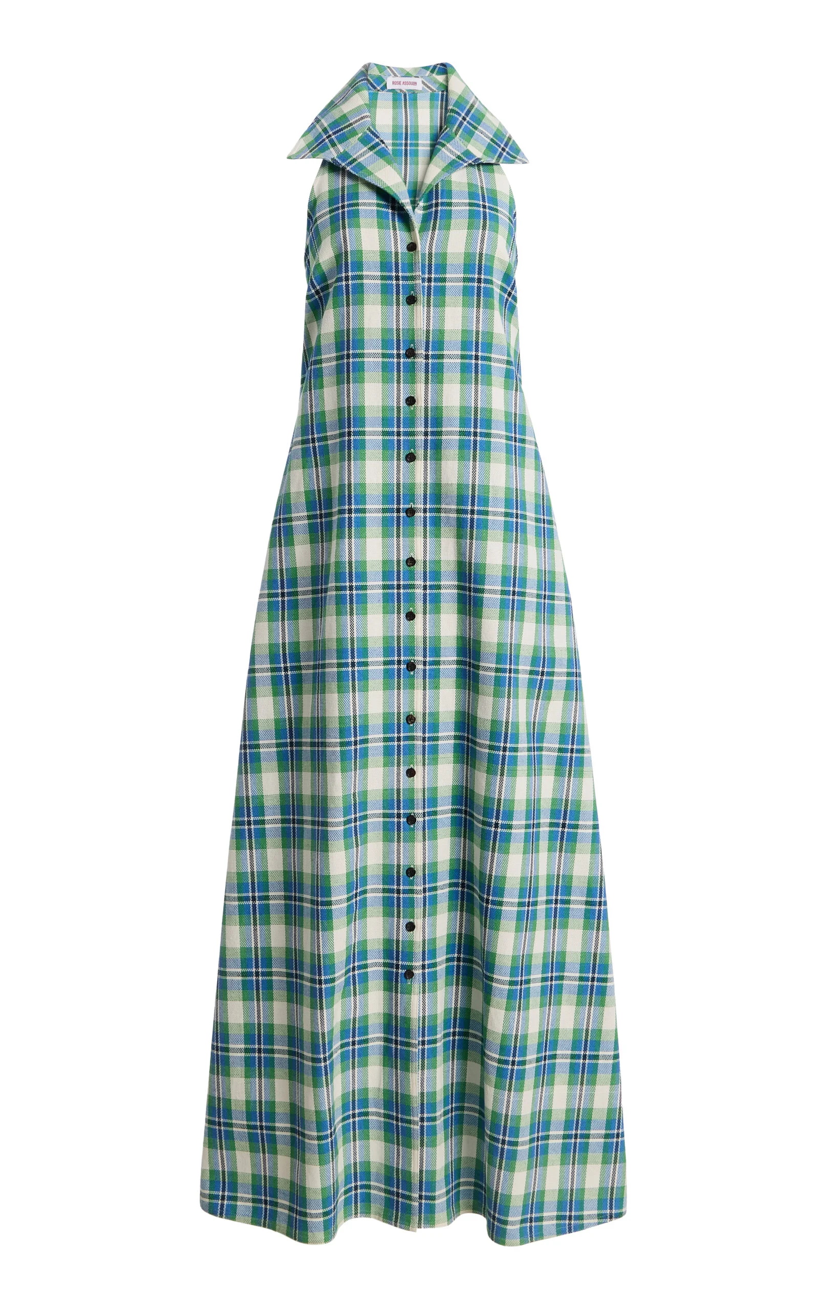 Take It or Sleeveless Cotton Midi Dress print - 1