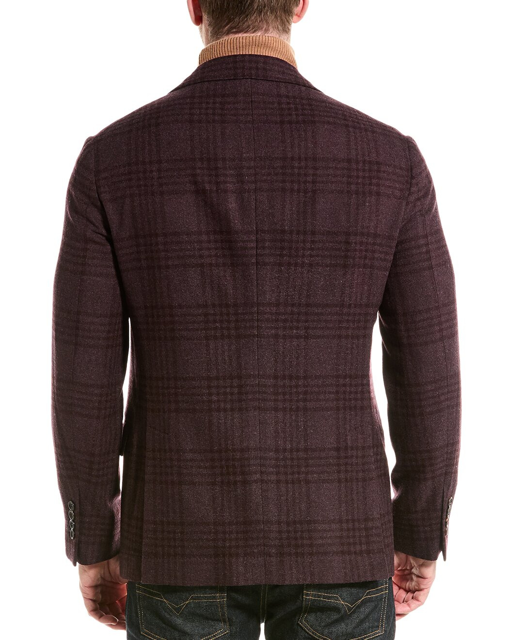Brunello Cucinelli Wool & Silk-Blend Blazer - 2