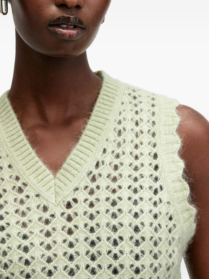 Vivian open-knit tank top 5