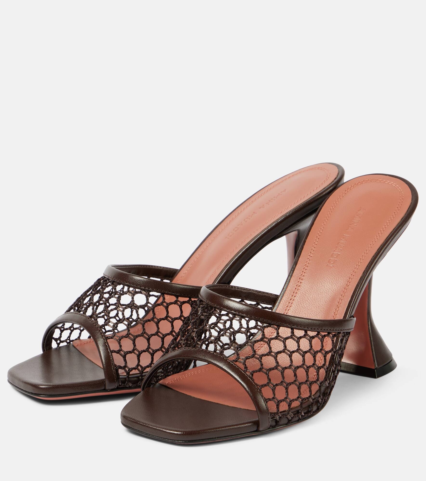 Lupita 95 mesh mules - 5