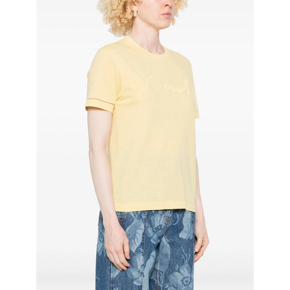 Fendi Yellow Tops - T-Shirts & Jerseys Women - 4