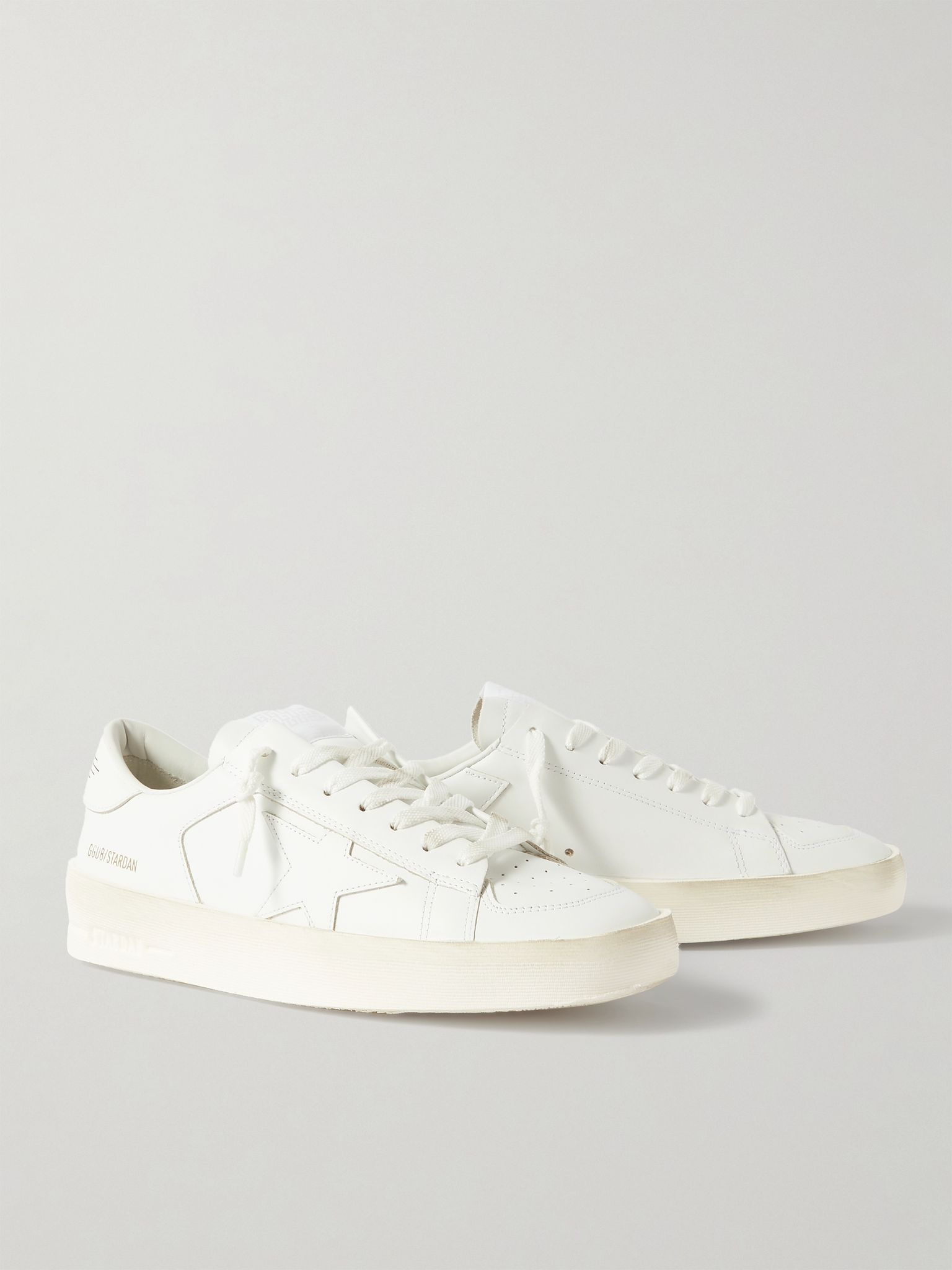 Stardan Leather Sneakers White - 4