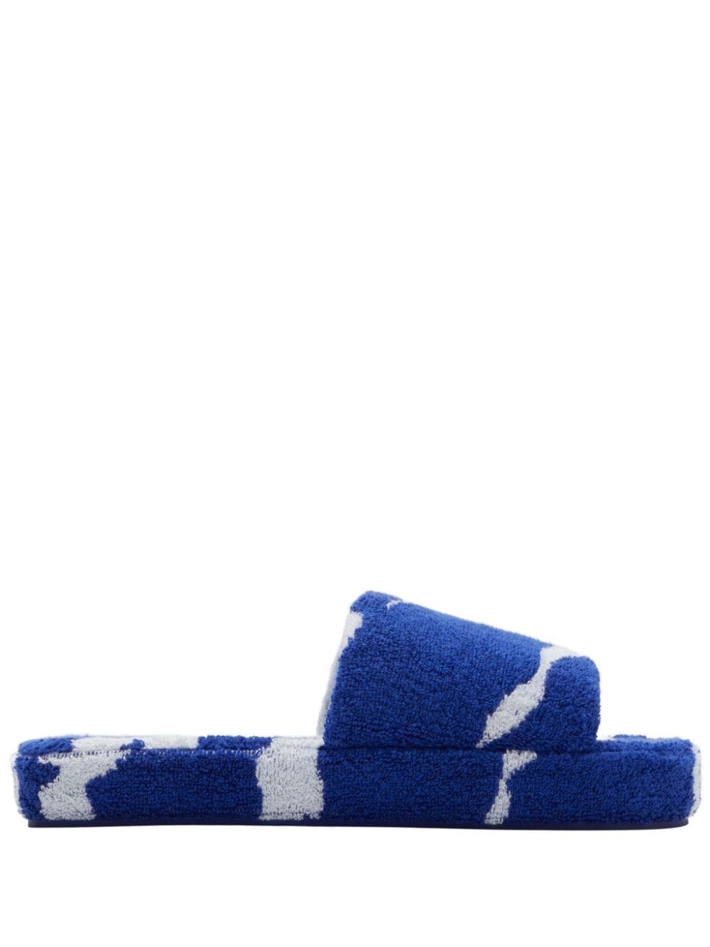 Snug cotton-towelling slippers - 1