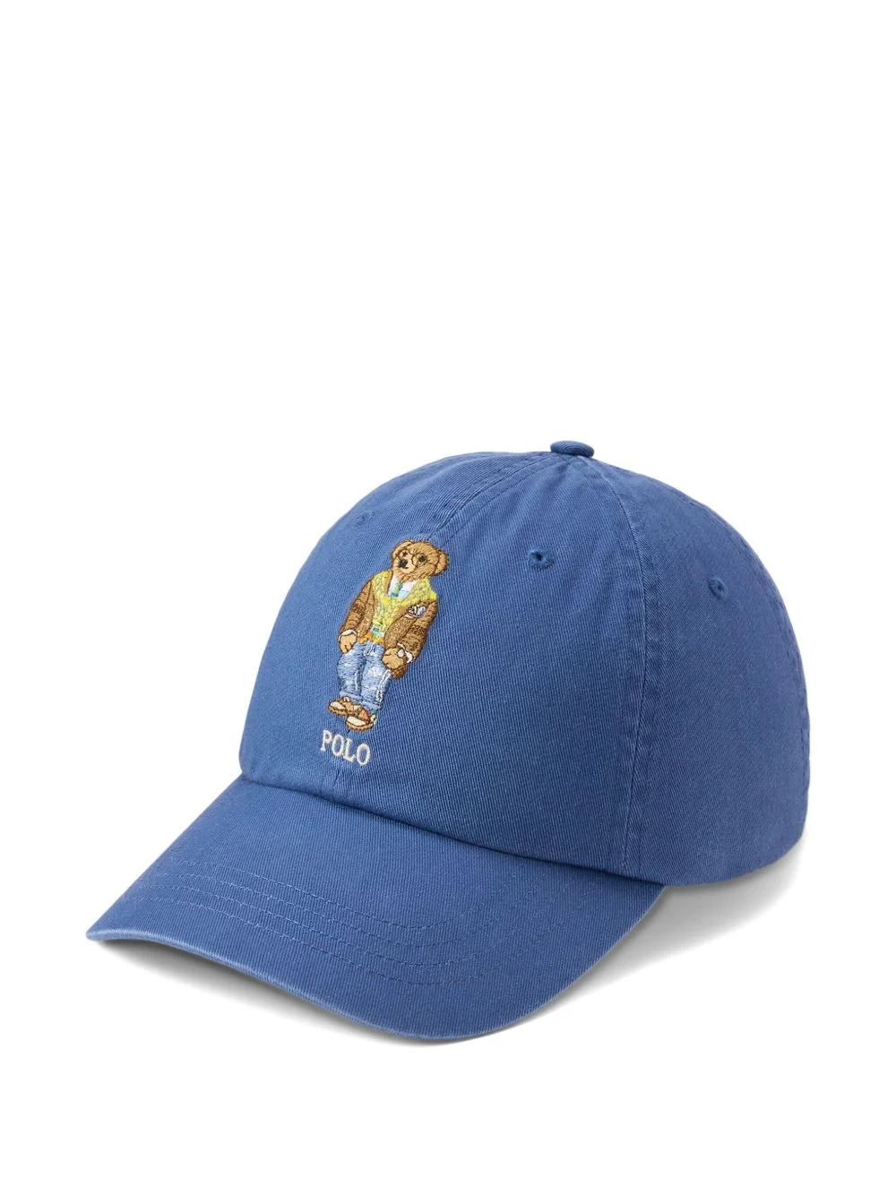 bear-embroidered cap - 1