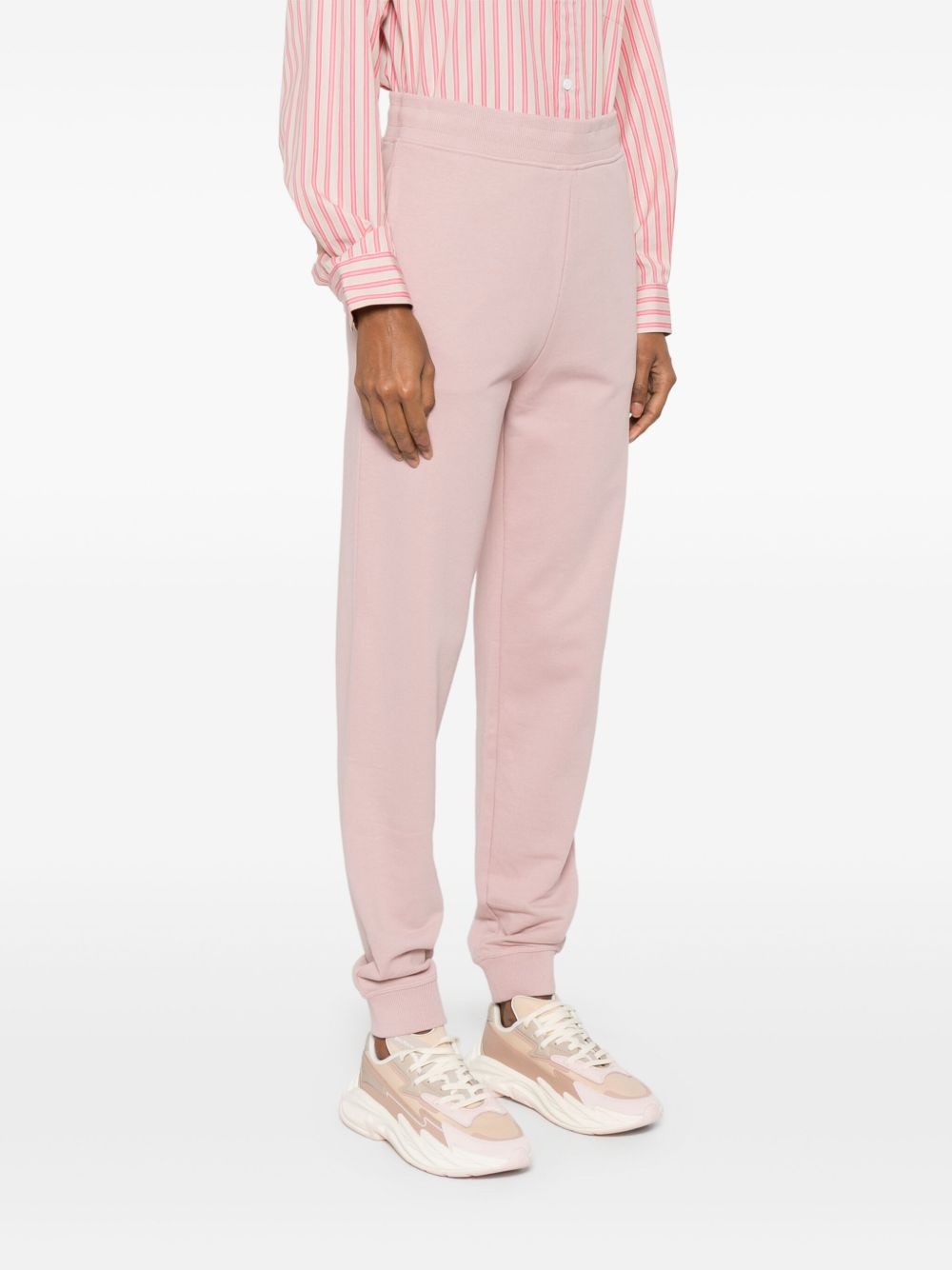 logo-embroidered track trousers - 3