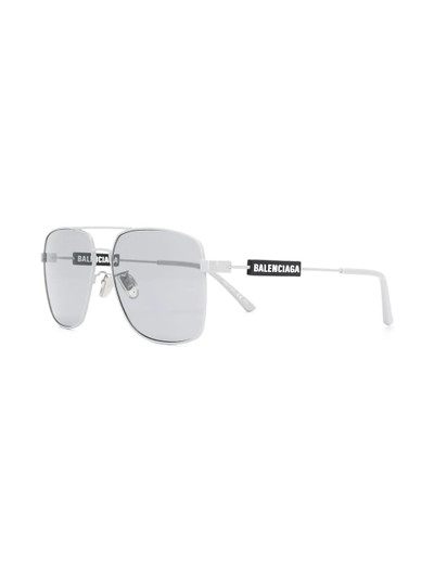 BALENCIAGA BB0116SA aviator sunglasses outlook