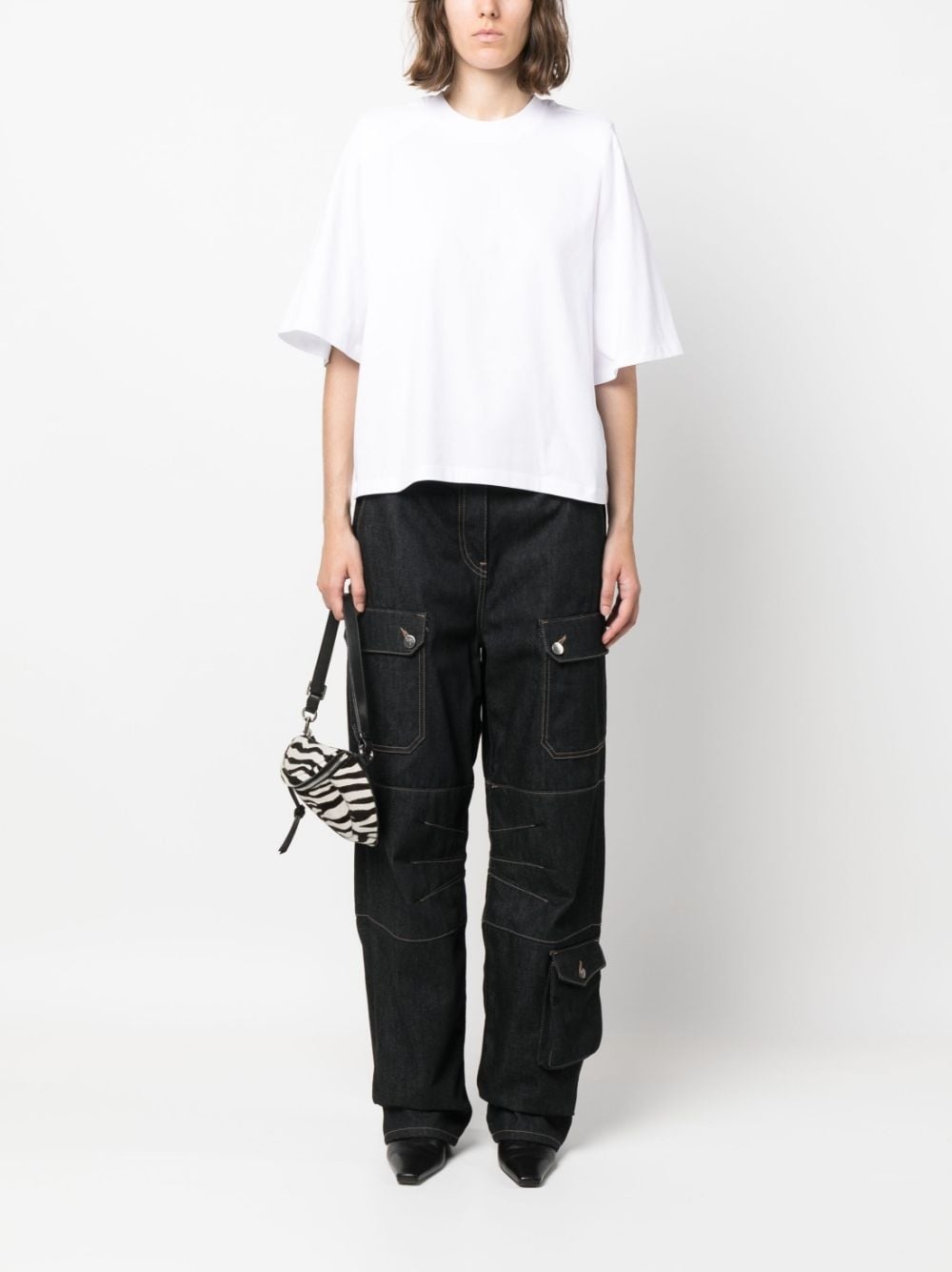 crew-neck organic-cotton T-shirt - 2