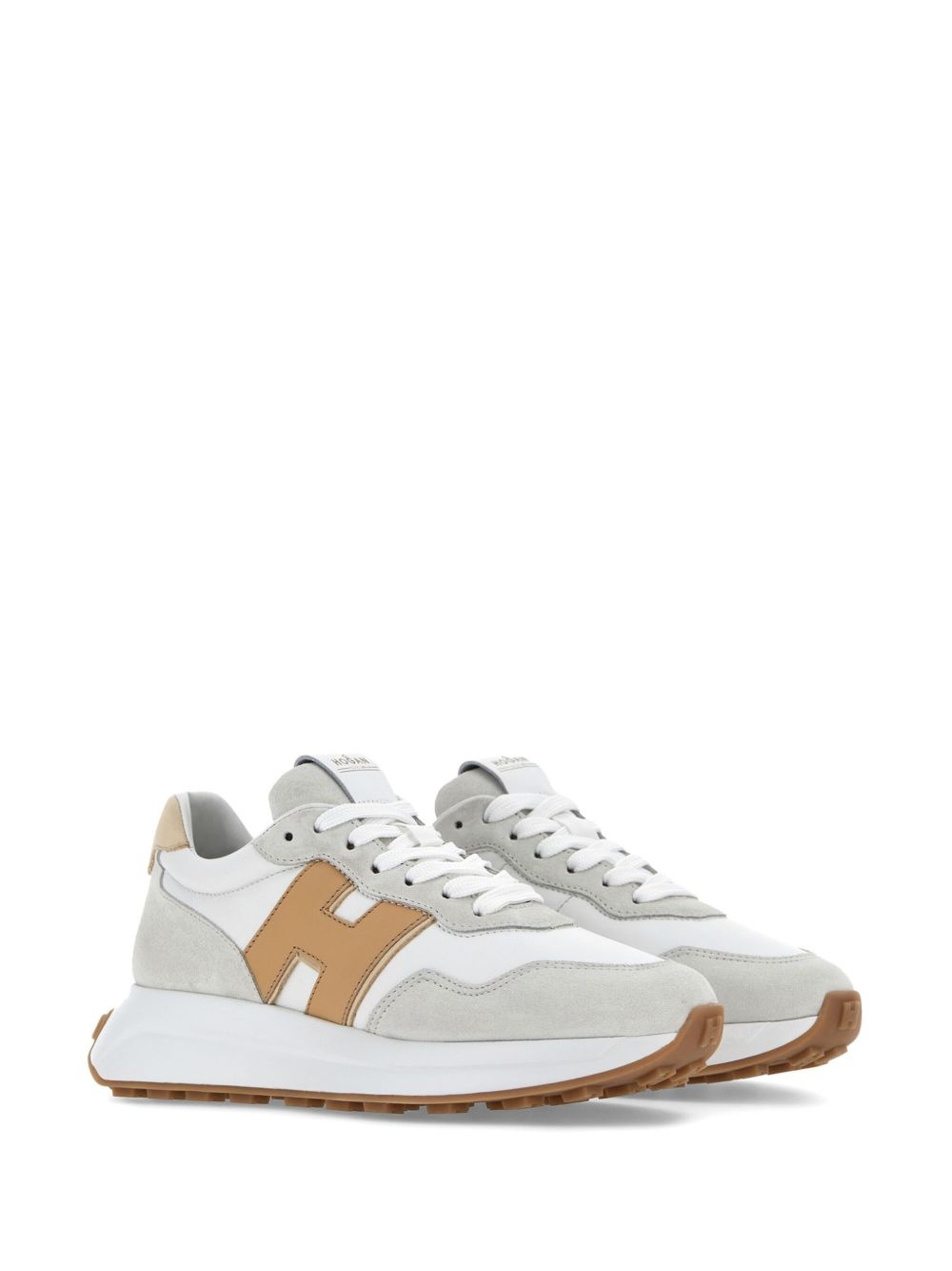 logo-patch sneakers - 2