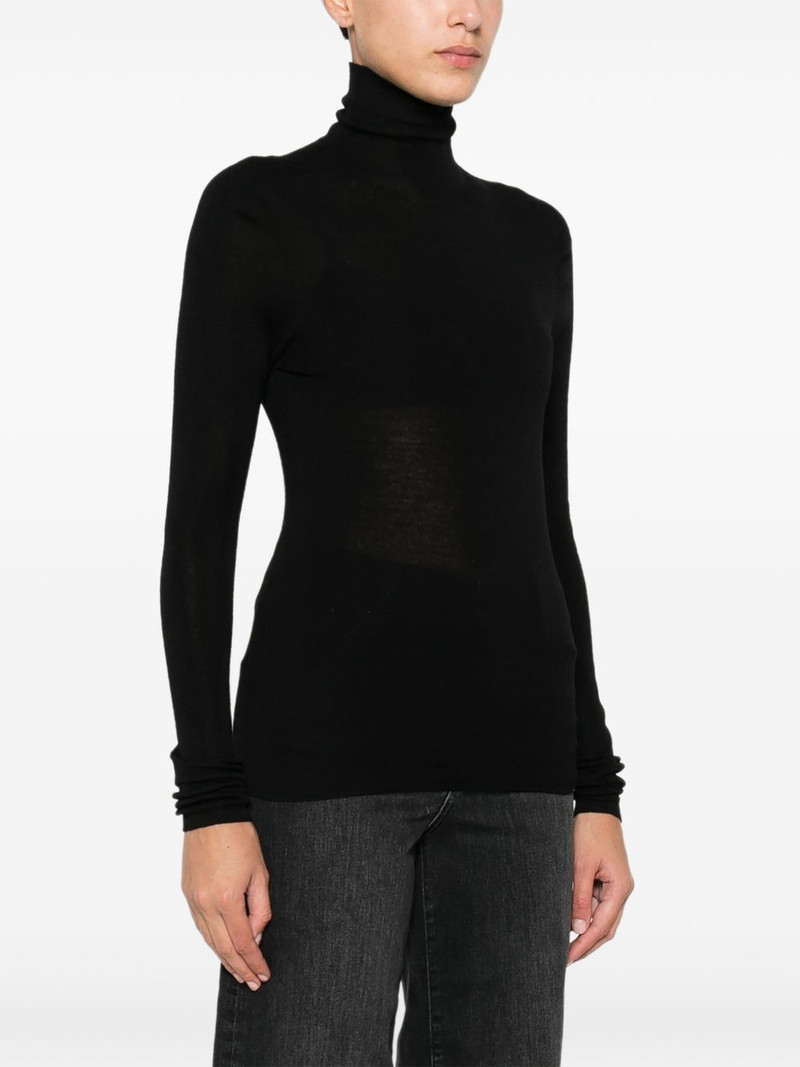 high-neck long-sleeve sweater 3