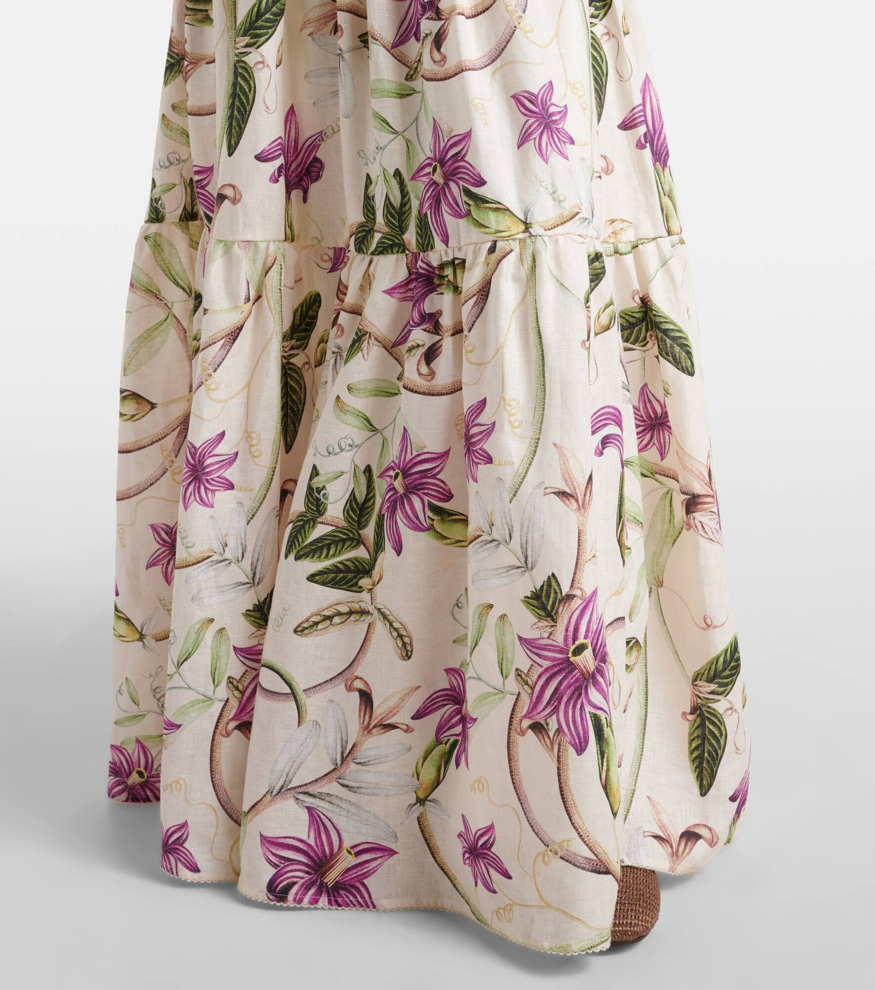 Lima printed cotton maxi dress - 5